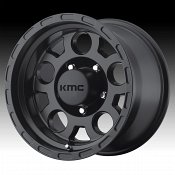 KMC KM522 Enduro Matte Black Custom Wheels Rims