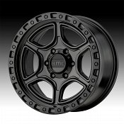 KMC KM539 Portal Satin Black Custom Wheels Rims