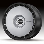 KMC KM689 Skillet Machined Black Custom Wheels Rims