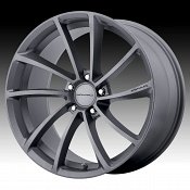 KMC KM691 Spin Gun Metal Custom Wheels Rims