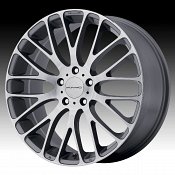 KMC KM693 Maze Pearl Gray Brushed Custom Wheels Rims