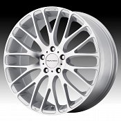 KMC KM693 Maze Machined Silver Custom Wheels Rims