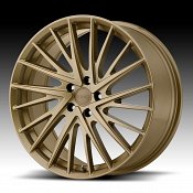 KMC KM697 Newton Gold Custom Wheels Rims