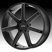 KMC KM700 Revert Satin Black Milled Custom Wheels Rims