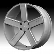 KMC KM702 Deuce Satin Gray Milled Custom Wheels Rims