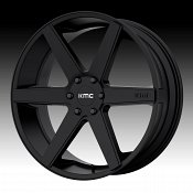 KMC KM704 District Truck Satin Black Custom Wheels Rims