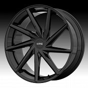 KMC KM705 Burst Gloss Black Custom Wheels Rims