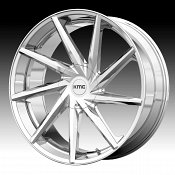 KMC KM705 Burst Chrome Custom Wheels Rims