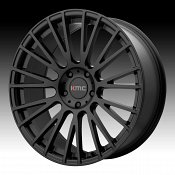 KMC KM706 Impact Satin Black Custom Wheels Rims