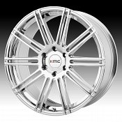 KMC KM707 Channel Chrome Custom Wheels Rims