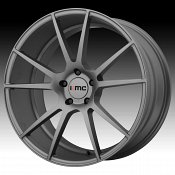 KMC KM709 Flux Charcoal Custom Wheels Rims