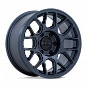 KMC KM730 Hatchet Metallic Blue Custom Wheels