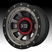 XD Series XD137 FMJ Machined Black DT Custom Wheels Rims