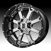 XD Series XD202 Buck 25 Chrome / Black Custom Wheels Rims