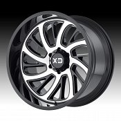 XD Series XD826 Surge Gloss Black Machined Custom Wheels Rim