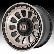 XD Series XD856 Omega Machined Black Bronze Tint Custom Wheels Rims