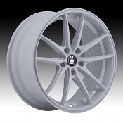 Konig Oversteer OS White Custom Rims Wheels