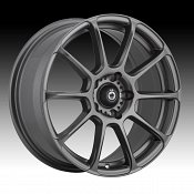 Konig Runlite R1 Matte Grey Custom Rims Wheels