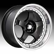 Konig SSM SS Gloss Black Machined Custom Rims Wheels