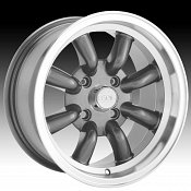 Konig Rewind RW Graphite w/ Machined Lip Custom Rims Wheels