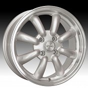 Konig Rewind RW Silver w/ Machined Lip Custom Rims Wheels