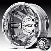 Moto Metal MO963 Dually Chrome PVD Custom Wheels Rims