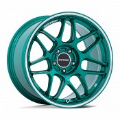 Motegi Racing MR158 Tsubaki FFT Hokkaido Green Custom Wheels