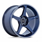 Motegi Racing MR159 Battle V FFT Obsidian Blue Custom Wheels