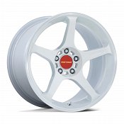 Motegi Racing MR159 Battle V FFT Matsuri White Pearl Custom Wheels