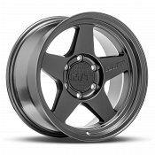 Mickey Thompson Open 5 Satin Black Custom Wheels