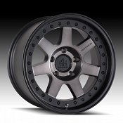 Mayhem Prodigy Flow Form 8300 Matte Black Dark Tint Custom Wheel