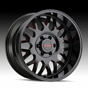 Mayhem Tripwire 8110 Gloss Black Red Custom Wheels Rims