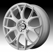 Motegi Racing MR126 Matte White Milled Accents Custom Rims Wheel