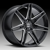 Motiv 414BM Modena Gloss Black Milled Accents Custom Wheels Rims