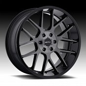 Motiv 422MBDT Midnight Machined Black Dark Tint Custom Wheels Ri