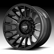 Moto Metal MO807 Shockwave Gloss Black Custom Truck Wheels Rims