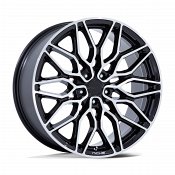 Niche Calabria 5 NC277BD Machined Gloss Black Custom Wheels