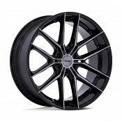 Niche Prodigy 6 NC280BT Machined Gloss Black Dark Tint Custom Wheels