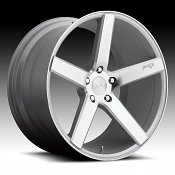 Niche M135 Milan Machined Silver Custom Wheels Rims