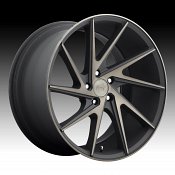 Niche M163 Invert Machined Black DDT Custom Wheels Rims