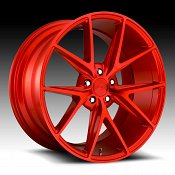 Niche Misano M186 Candy Red Custom Wheels Rims