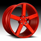 Niche Milan M187 Candy Red Custom Wheels Rims