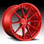 Niche Sector M213 Candy Red Custom Wheels Rims