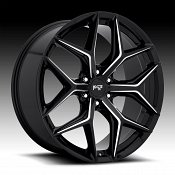 Niche Vice SUV M232 Gloss Black Milled Custom Wheels Rims