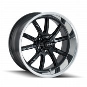 Ridler 650MB Matte Black Custom Wheels