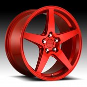 Rotiform WGR R149 Candy Red Custom Wheels Rims