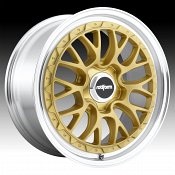 Rotiform LSR R156 Gold Custom Wheels Rims