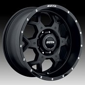 SOTA Offroad S.K.U.L. Stealth Black Custom Truck Wheels Rims