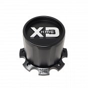 T112H170-H125-S1 / XD Series Satin Black Bolt-On Center Cap