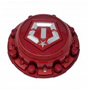 CAP-544RTM-6-TIS / TIS Red Bolt-On Center Cap